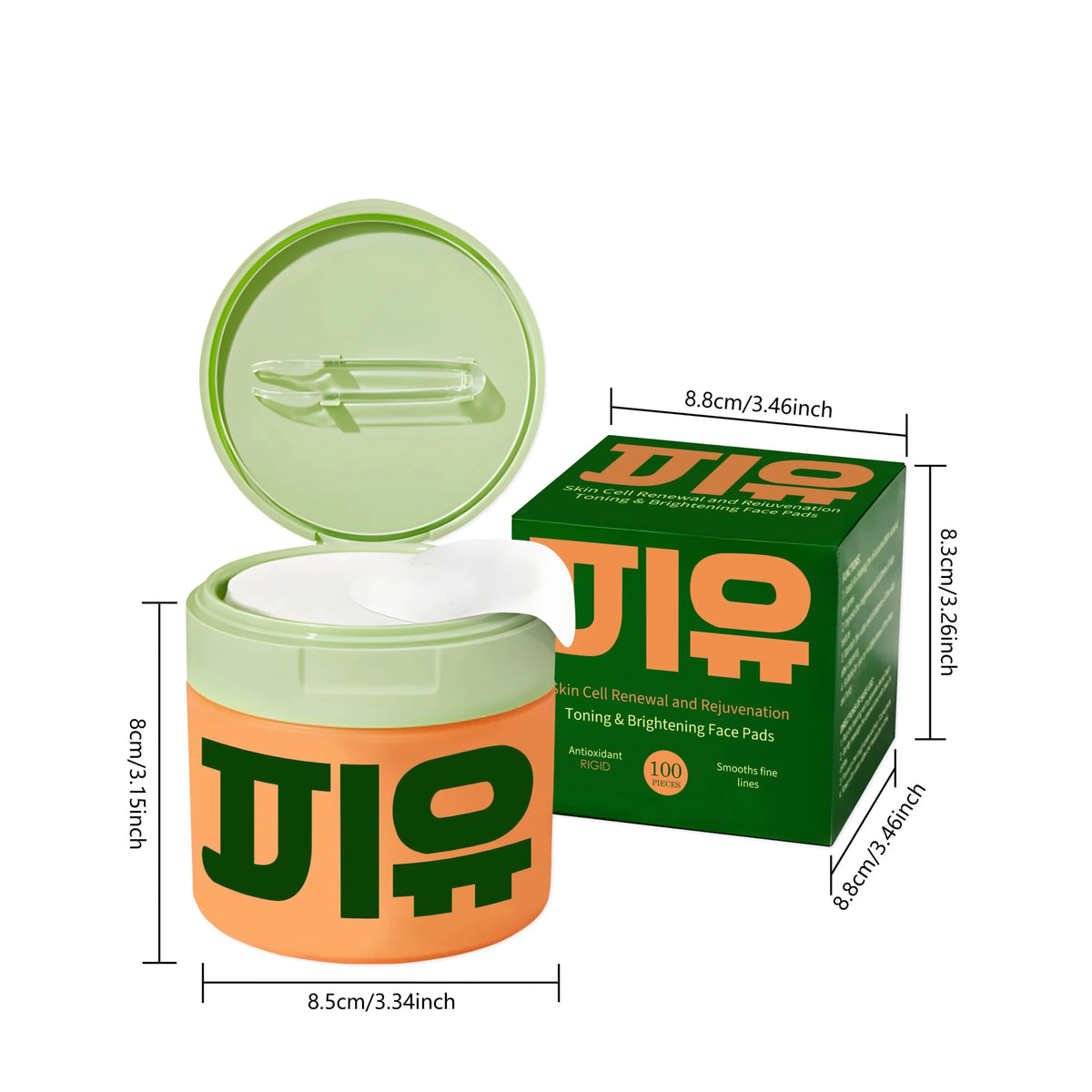 Centella Asiatica Moisturizing Facial Cotton Pads – Brightening, Soothing & Anti-Aging Toning Pads with Niacinamide - sensationmarketsensationmarket14:193#100PcsCentella Asiatica Moisturizing Facial Cotton Pads – Brightening, Soothing & Anti-Aging Toning Pads with Niacinamide100Pcs
