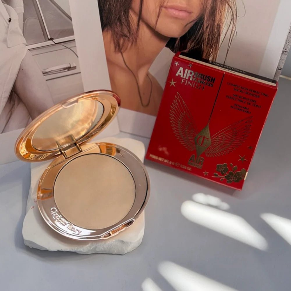 Charlotte Tilbury Airbrush Flawless Finish Powder – Smoothing, Pore-Blurring Makeup Finishing Powder | Airbrushed Effect - sensationmarketsensationmarket200001176:200006151#Red Finish PowderCharlotte Tilbury Airbrush Flawless Finish Powder – Smoothing, Pore-Blurring Makeup Finishing Powder | Airbrushed EffectRed Finish Powder