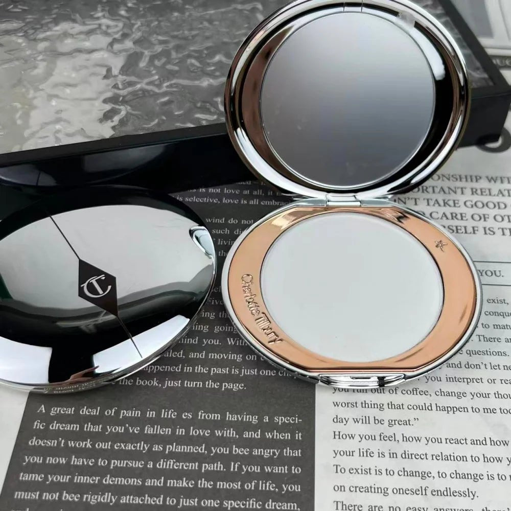 Charlotte Tilbury Airbrush Flawless Finish Powder – Smoothing, Pore-Blurring Makeup Finishing Powder | Airbrushed Effect - sensationmarketsensationmarket200001176:200006152#Silver Finish PowderCharlotte Tilbury Airbrush Flawless Finish Powder – Smoothing, Pore-Blurring Makeup Finishing Powder | Airbrushed EffectSilver Finish Powder