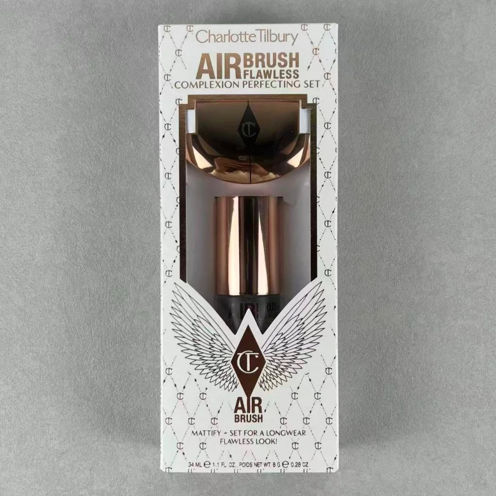 Charlotte Tilbury Airbrush Flawless Finish Powder – Smoothing, Pore-Blurring Makeup Finishing Powder | Airbrushed Effect - sensationmarketsensationmarket200001176:200006154#8mlPowder 34mlSprayCharlotte Tilbury Airbrush Flawless Finish Powder – Smoothing, Pore-Blurring Makeup Finishing Powder | Airbrushed Effect8mlPowder 34mlSpray