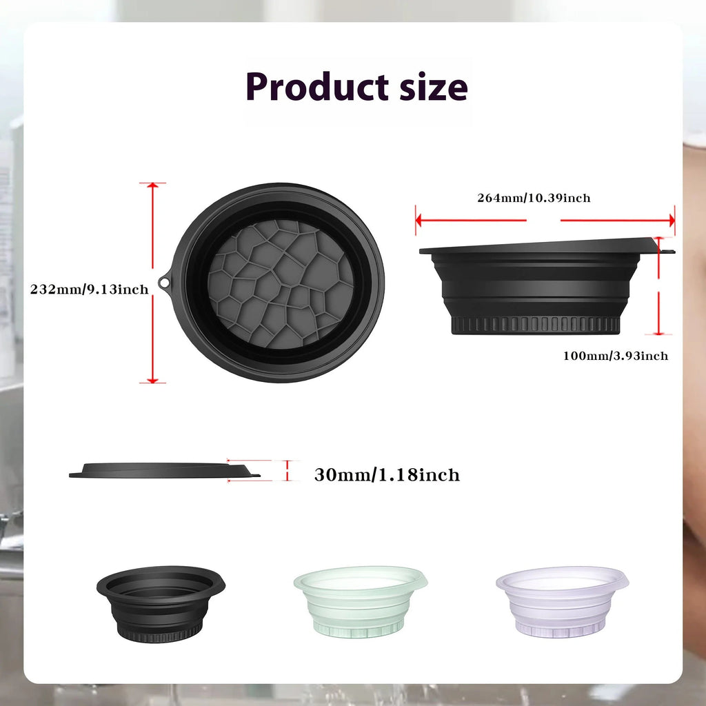 Collapsible Silicone Face Ice Bath Bowl – Cold Therapy Cryo Skin Tool for Facial Puffiness, Pore Tightening & Travel Skincare - sensationmarketsensationmarket14:350850#GreenCollapsible Silicone Face Ice Bath Bowl – Cold Therapy Cryo Skin Tool for Facial Puffiness, Pore Tightening & Travel SkincareGreen