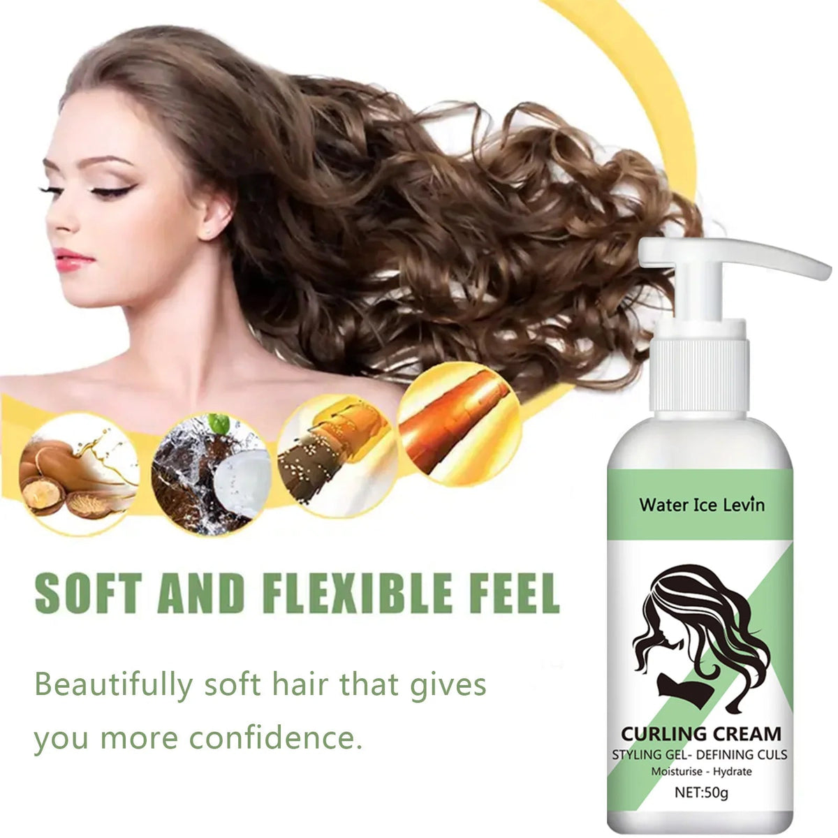Curly Styling Gel & Curling Cream – Define, Moisturize & Hydrate Curls with Keratin & Biotin | Bouncy, Shiny Hair - sensationmarketsensationmarket200007763:201336100Curly Styling Gel & Curling Cream – Define, Moisturize & Hydrate Curls with Keratin & Biotin | Bouncy, Shiny HairChina Mainland