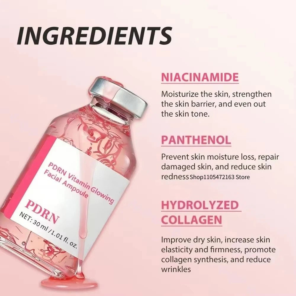 Deep Collagen Peptide Pink PDRN Ampoule Essence – Intensive Brightening, Firming & Moisturizing Daily Facial Care | Fine Line Smoothing - sensationmarketsensationmarket200000581:201442859#BUY 3 GET 2 FREEDeep Collagen Peptide Pink PDRN Ampoule Essence – Intensive Brightening, Firming & Moisturizing Daily Facial Care | Fine Line SmoothingBUY 3 GET 2 FREE