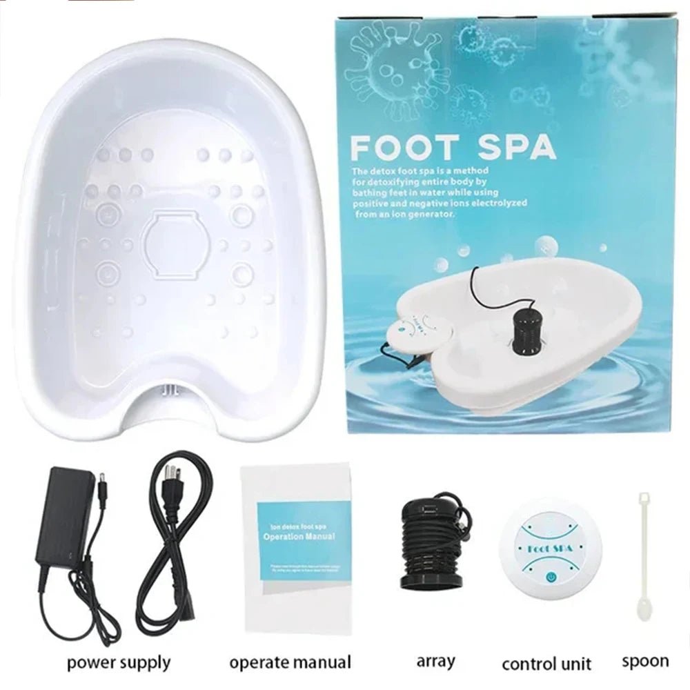Detoxifying Ion Foot Bath with Basin – Ionic Cleansing, Vibration Massage Array for Deep Cleansing, Muscle Relaxation & Better Sleep - sensationmarketsensationmarket14:200002130#Foot SPA;200009209:202082806Detoxifying Ion Foot Bath with Basin – Ionic Cleansing, Vibration Massage Array for Deep Cleansing, Muscle Relaxation & Better SleepUKFoot SPA