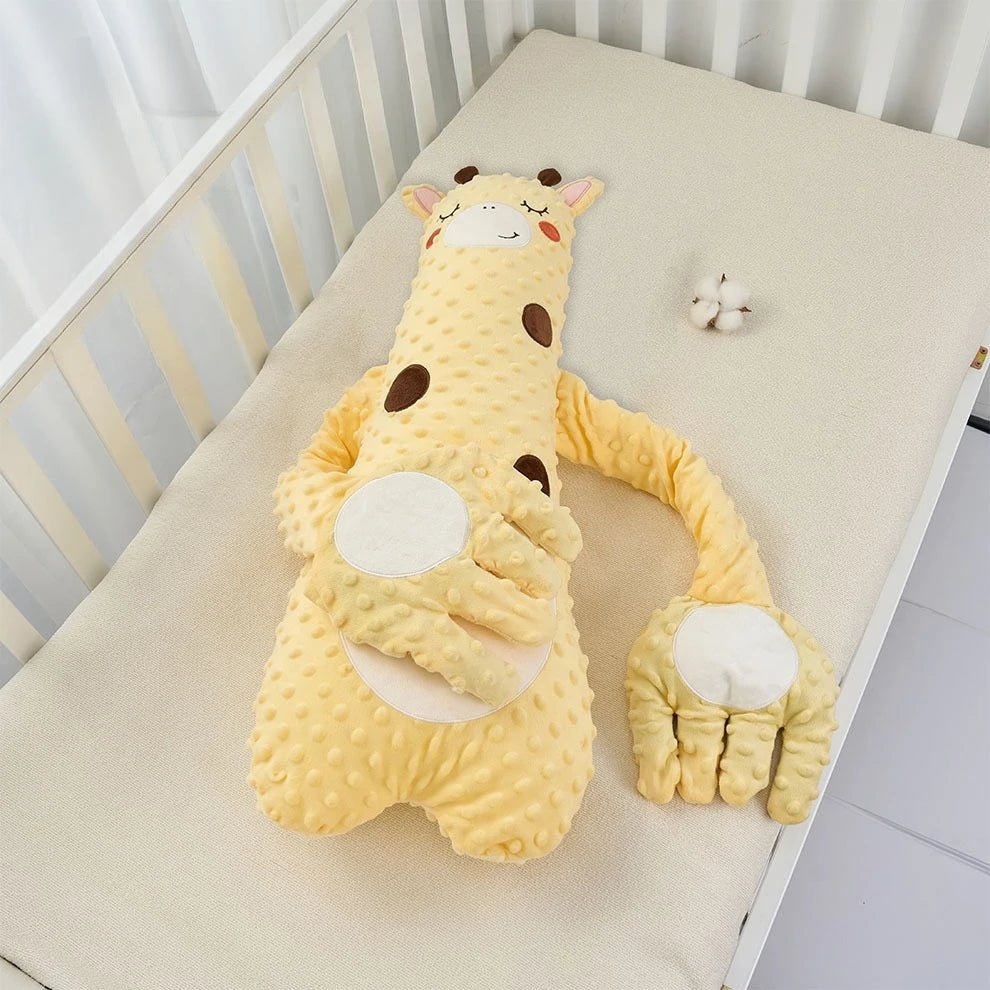 Electric Baby Soothing Patting Pillow – Newborn Sleep Aid with Remote Control Soothing Palm | Baby Hand Pillow Patting Doll for Infant Sleep - sensationmarketsensationmarket14:173#GiraffeElectric Baby Soothing Patting Pillow – Newborn Sleep Aid with Remote Control Soothing Palm | Baby Hand Pillow Patting Doll for Infant SleepGiraffe