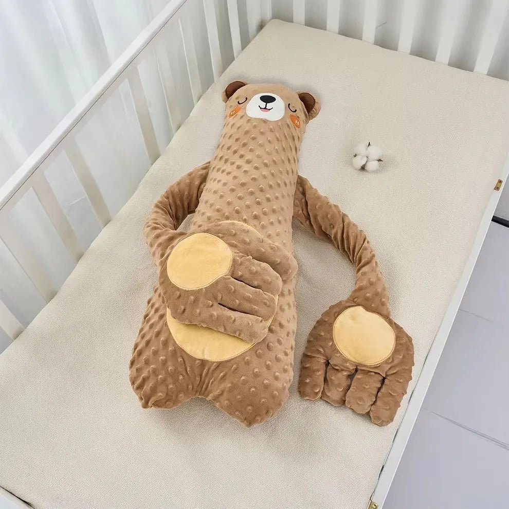 Electric Baby Soothing Patting Pillow – Newborn Sleep Aid with Remote Control Soothing Palm | Baby Hand Pillow Patting Doll for Infant Sleep - sensationmarketsensationmarket14:29#Brown bearElectric Baby Soothing Patting Pillow – Newborn Sleep Aid with Remote Control Soothing Palm | Baby Hand Pillow Patting Doll for Infant SleepBrown bear