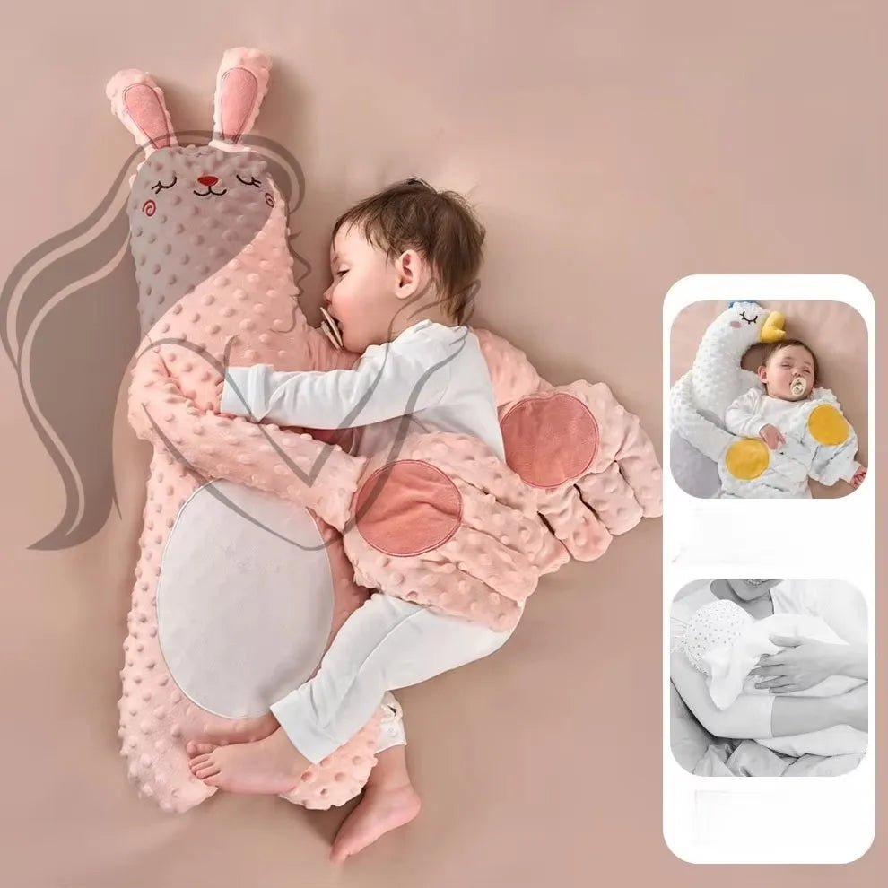 Electric Baby Soothing Patting Pillow – Newborn Sleep Aid with Remote Control Soothing Palm | Baby Hand Pillow Patting Doll for Infant Sleep - sensationmarketsensationmarket14:193#Pink rabbitElectric Baby Soothing Patting Pillow – Newborn Sleep Aid with Remote Control Soothing Palm | Baby Hand Pillow Patting Doll for Infant SleepPink rabbit