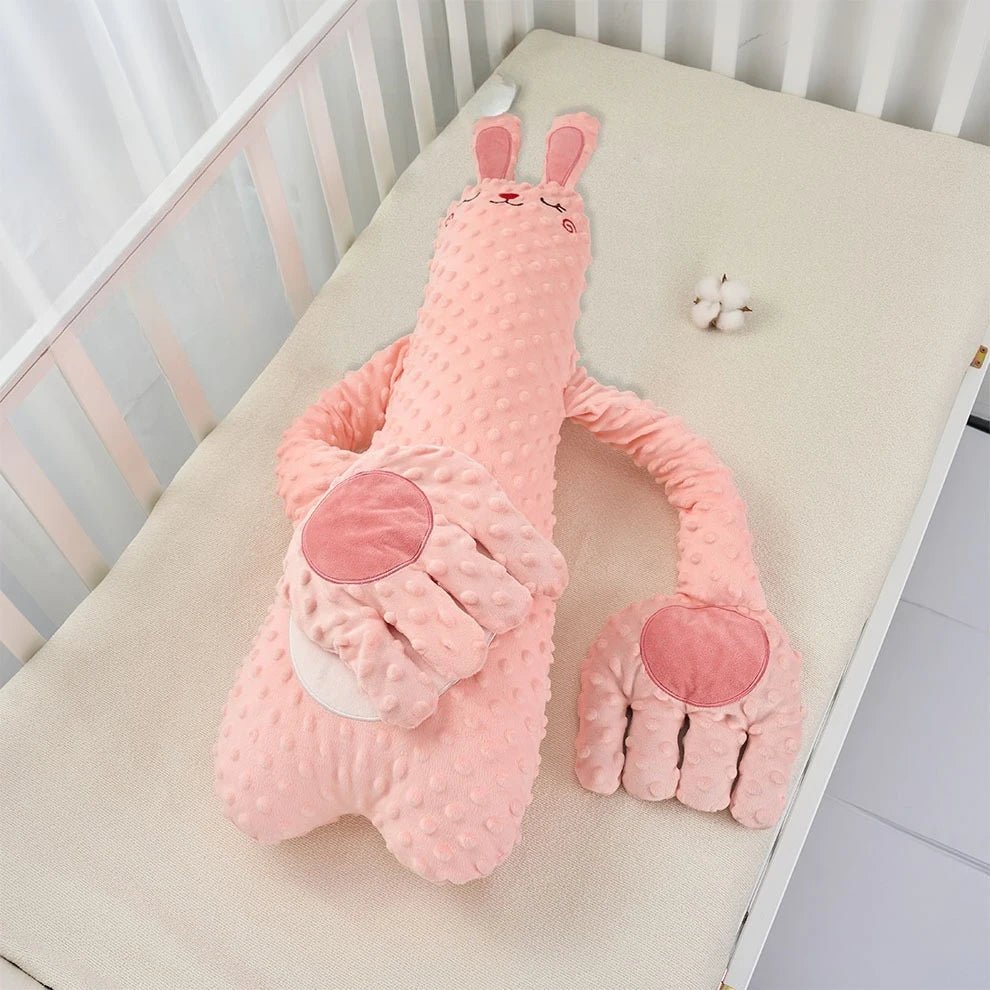 Electric Baby Soothing Patting Pillow – Newborn Sleep Aid with Remote Control Soothing Palm | Baby Hand Pillow Patting Doll for Infant Sleep - sensationmarketsensationmarket14:193#Pink rabbitElectric Baby Soothing Patting Pillow – Newborn Sleep Aid with Remote Control Soothing Palm | Baby Hand Pillow Patting Doll for Infant SleepPink rabbit