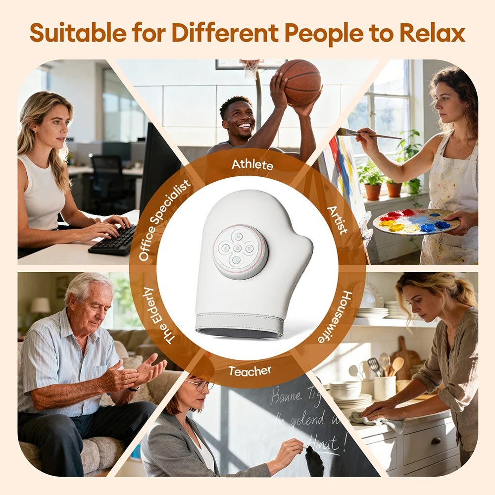 Electric Hand Massager Glove – Air Pressure Kneading, Hot Compress & Airbag Compression for Wrist, Finger, Palm & Acupoint Relief - sensationmarketsensationmarket14:200002130#WHITE;200007763:201336106;400079803:23313063559Electric Hand Massager Glove – Air Pressure Kneading, Hot Compress & Airbag Compression for Wrist, Finger, Palm & Acupoint ReliefUSB Type-CUnited StatesWHITE