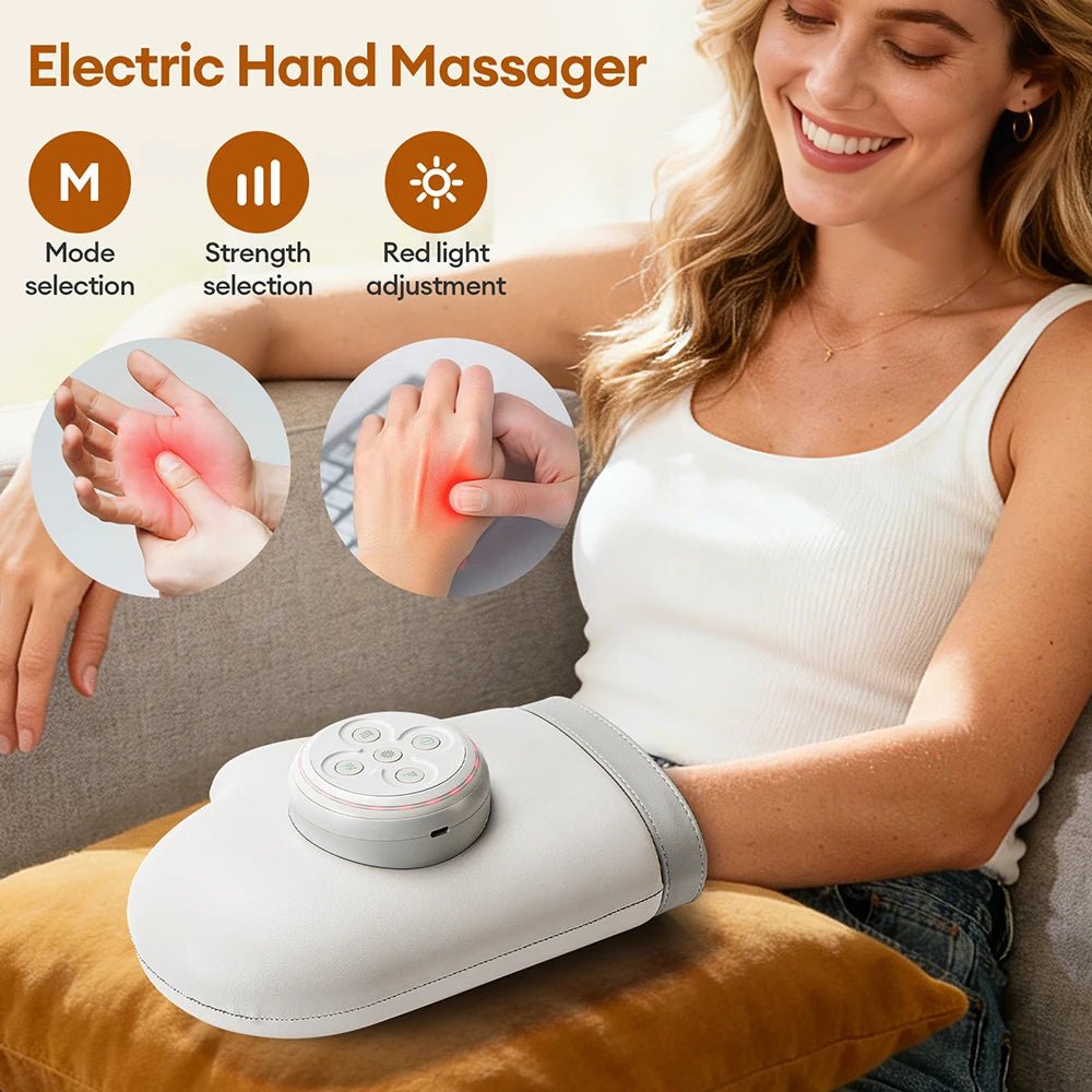 Electric Hand Massager Glove – Air Pressure Kneading, Hot Compress & Airbag Compression for Wrist, Finger, Palm & Acupoint Relief - sensationmarketsensationmarket14:200002130#WHITE;200007763:201336106;400079803:23313063559Electric Hand Massager Glove – Air Pressure Kneading, Hot Compress & Airbag Compression for Wrist, Finger, Palm & Acupoint ReliefUSB Type-CUnited StatesWHITE