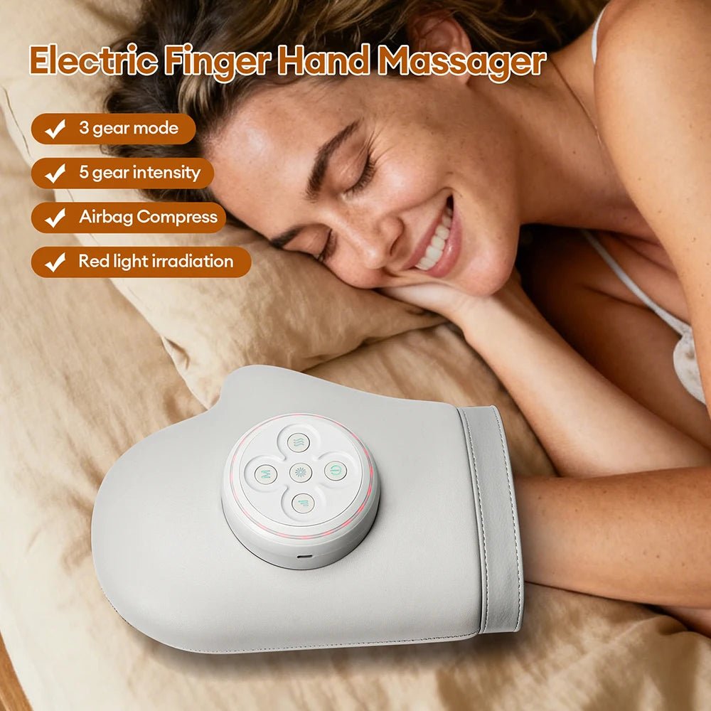 Electric Hand Massager Glove – Air Pressure Kneading, Hot Compress & Airbag Compression for Wrist, Finger, Palm & Acupoint Relief - sensationmarketsensationmarket14:200002130#WHITE;200007763:201336106;400079803:23313063559Electric Hand Massager Glove – Air Pressure Kneading, Hot Compress & Airbag Compression for Wrist, Finger, Palm & Acupoint ReliefUSB Type-CUnited StatesWHITE