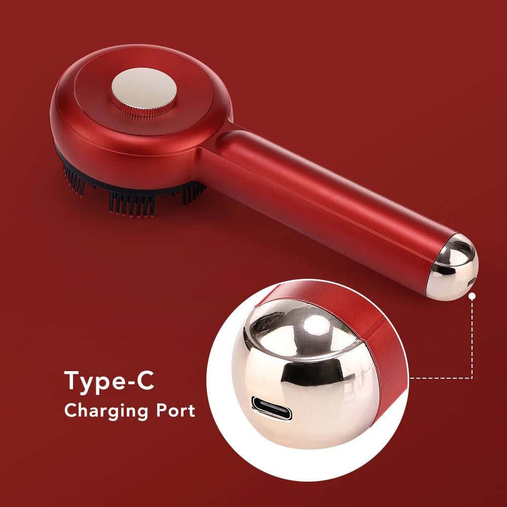 Electric Micro-Current Scalp Massage Comb with 660nm Red Light – Kneading Head Massager for Hair Care, Blood Circulation & Scalp Relaxation - sensationmarketsensationmarket14:193#Red;200007763:201336100Electric Micro-Current Scalp Massage Comb with 660nm Red Light – Kneading Head Massager for Hair Care, Blood Circulation & Scalp RelaxationChina MainlandRed