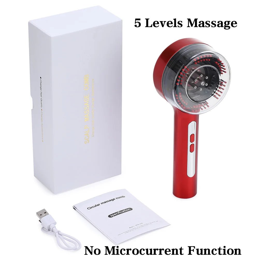Electric Micro-Current Scalp Massage Comb with 660nm Red Light – Kneading Head Massager for Hair Care, Blood Circulation & Scalp Relaxation - sensationmarketsensationmarket14:193#Red;200007763:201336100Electric Micro-Current Scalp Massage Comb with 660nm Red Light – Kneading Head Massager for Hair Care, Blood Circulation & Scalp RelaxationChina MainlandRed
