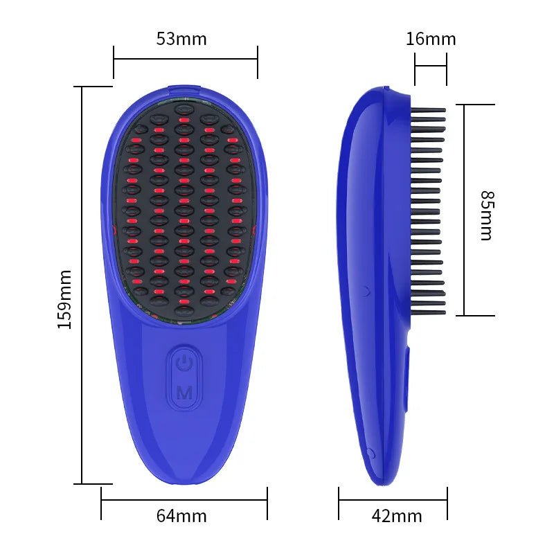 Electric Scalp Massage Comb with Red Light Therapy – Hair Nourishing Care & Styling Tool for Home Use - sensationmarketsensationmarket14:350852#Blue massage combElectric Scalp Massage Comb with Red Light Therapy – Hair Nourishing Care & Styling Tool for Home UseBlue massage comb