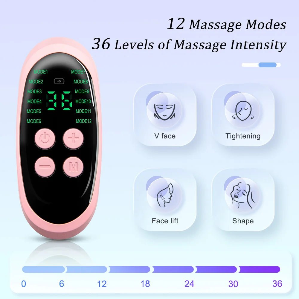 EMS Facial Massager & Microcurrent Muscle Stimulator – Face Lifting, Skin Tightening & Anti-Wrinkle Beauty Device - sensationmarketsensationmarket14:200211869#Set BEMS Facial Massager & Microcurrent Muscle Stimulator – Face Lifting, Skin Tightening & Anti-Wrinkle Beauty DeviceSet B