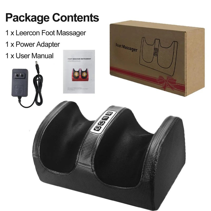 Ergonomic Electric Foot Massager – Hot Compress, Shiatsu Kneading & Calf Leg Muscle Relaxation | Multifunctional Heat Circulation Massager - sensationmarketsensationmarket14:201452310#Black;491:201452308#US PlugErgonomic Electric Foot Massager – Hot Compress, Shiatsu Kneading & Calf Leg Muscle Relaxation | Multifunctional Heat Circulation MassagerUS PlugBlack