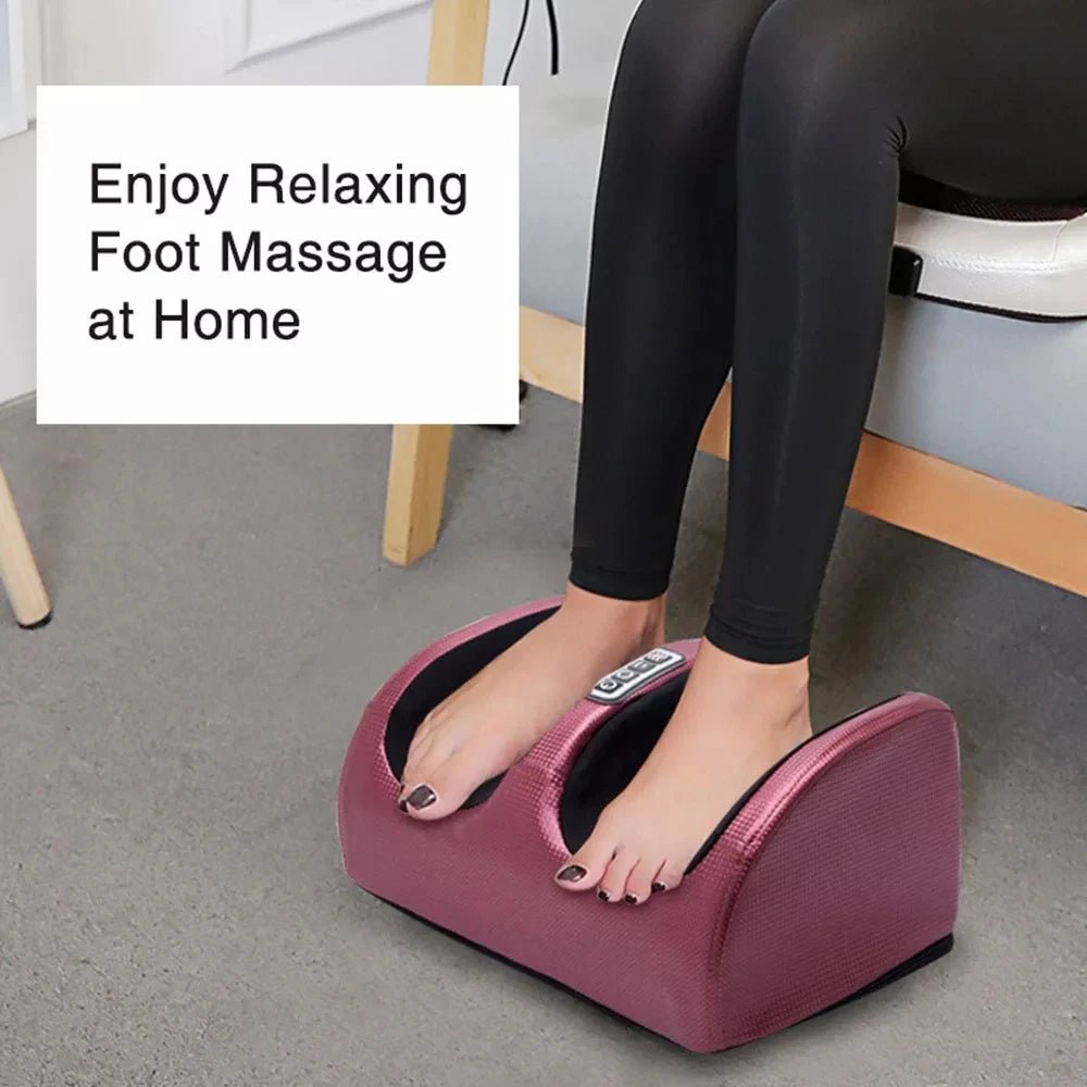 Ergonomic Electric Foot Massager – Hot Compress, Shiatsu Kneading & Calf Leg Muscle Relaxation | Multifunctional Heat Circulation Massager - sensationmarketsensationmarket14:200211869#Red;491:201452308#US PlugErgonomic Electric Foot Massager – Hot Compress, Shiatsu Kneading & Calf Leg Muscle Relaxation | Multifunctional Heat Circulation MassagerUS PlugRed