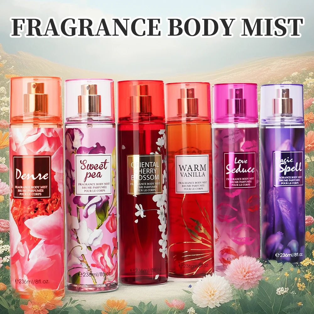 Floral Hair & Body Mist for Women – Long-Lasting Fresh Fragrance Spray for Daily Use (8 fl oz / 236ml) - sensationmarketsensationmarket14:865#Body Mist;200007763:201336106;200009122:201442835#Warm VanillaFloral Hair & Body Mist for Women – Long-Lasting Fresh Fragrance Spray for Daily Use (8 fl oz / 236ml)United StatesWarm VanillaBody Mist