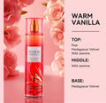Floral Hair & Body Mist for Women – Long-Lasting Fresh Fragrance Spray for Daily Use (8 fl oz / 236ml) - sensationmarketsensationmarket14:865#Body Mist;200007763:201336106;200009122:201442835#Warm VanillaFloral Hair & Body Mist for Women – Long-Lasting Fresh Fragrance Spray for Daily Use (8 fl oz / 236ml)United StatesWarm VanillaBody Mist