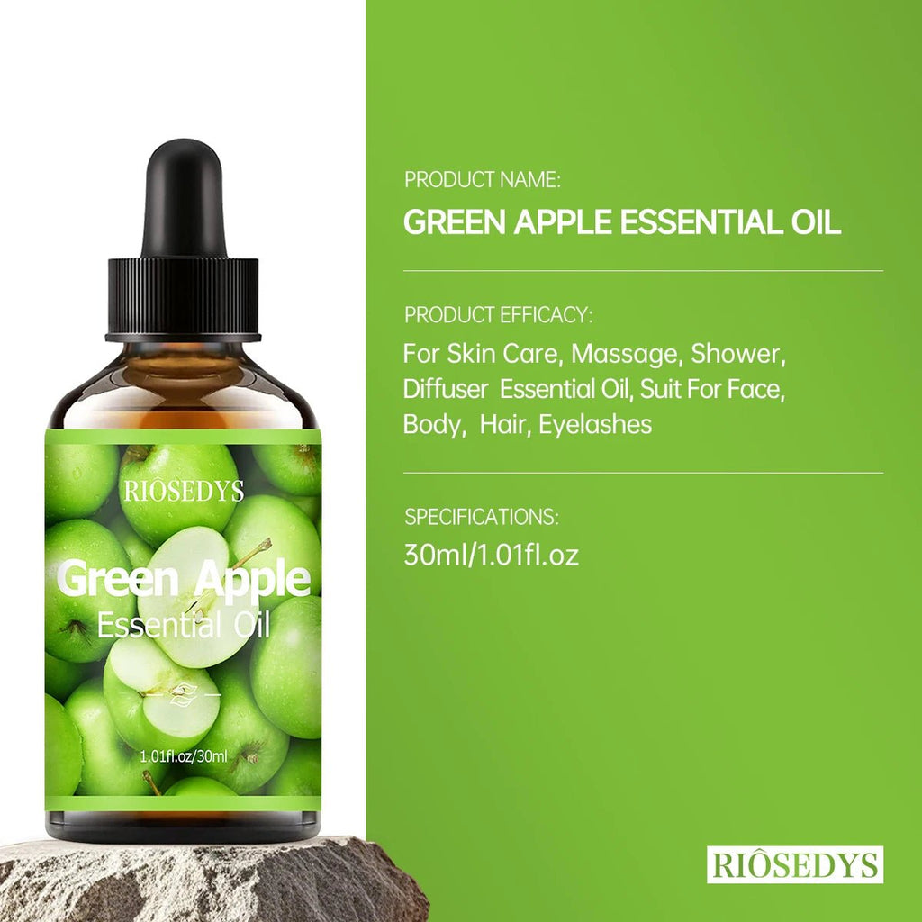 Green Apple Essential Oil – Natural Fragrance for Body Massage, Hair Care & Diffuser Aromatherapy - sensationmarketsensationmarket14:366#Green apple;200000581:200006902Green Apple Essential Oil – Natural Fragrance for Body Massage, Hair Care & Diffuser Aromatherapy30mlGreen apple