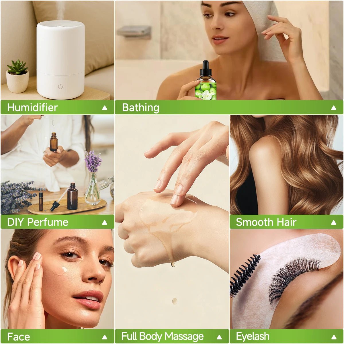 Green Apple Essential Oil – Natural Fragrance for Body Massage, Hair Care & Diffuser Aromatherapy - sensationmarketsensationmarket14:366#Green apple;200000581:200006902Green Apple Essential Oil – Natural Fragrance for Body Massage, Hair Care & Diffuser Aromatherapy30mlGreen apple