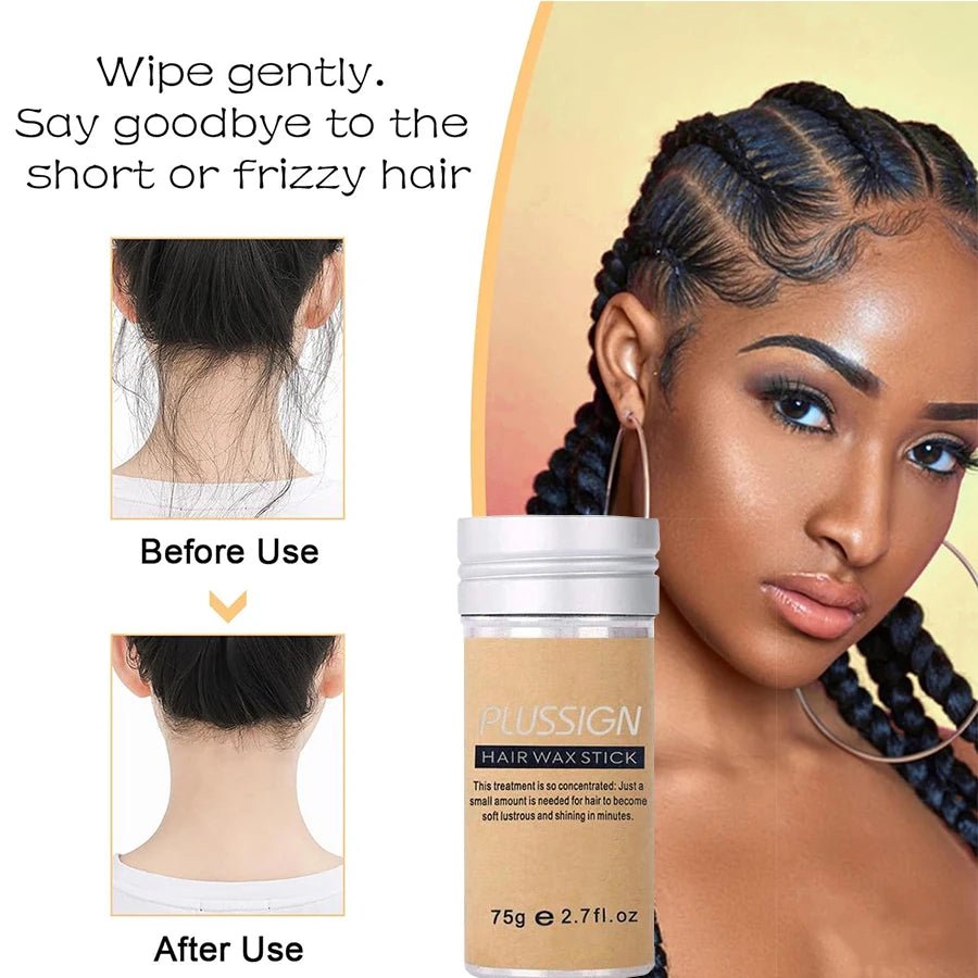 Hair Wax & Smoothing Gel Stick – Non-Greasy Styling Balm for Flyaway Control, Edge Curls & All-Day Smooth Hair - sensationmarketsensationmarket200000182:29#75gHair Wax & Smoothing Gel Stick – Non-Greasy Styling Balm for Flyaway Control, Edge Curls & All-Day Smooth Hair75g