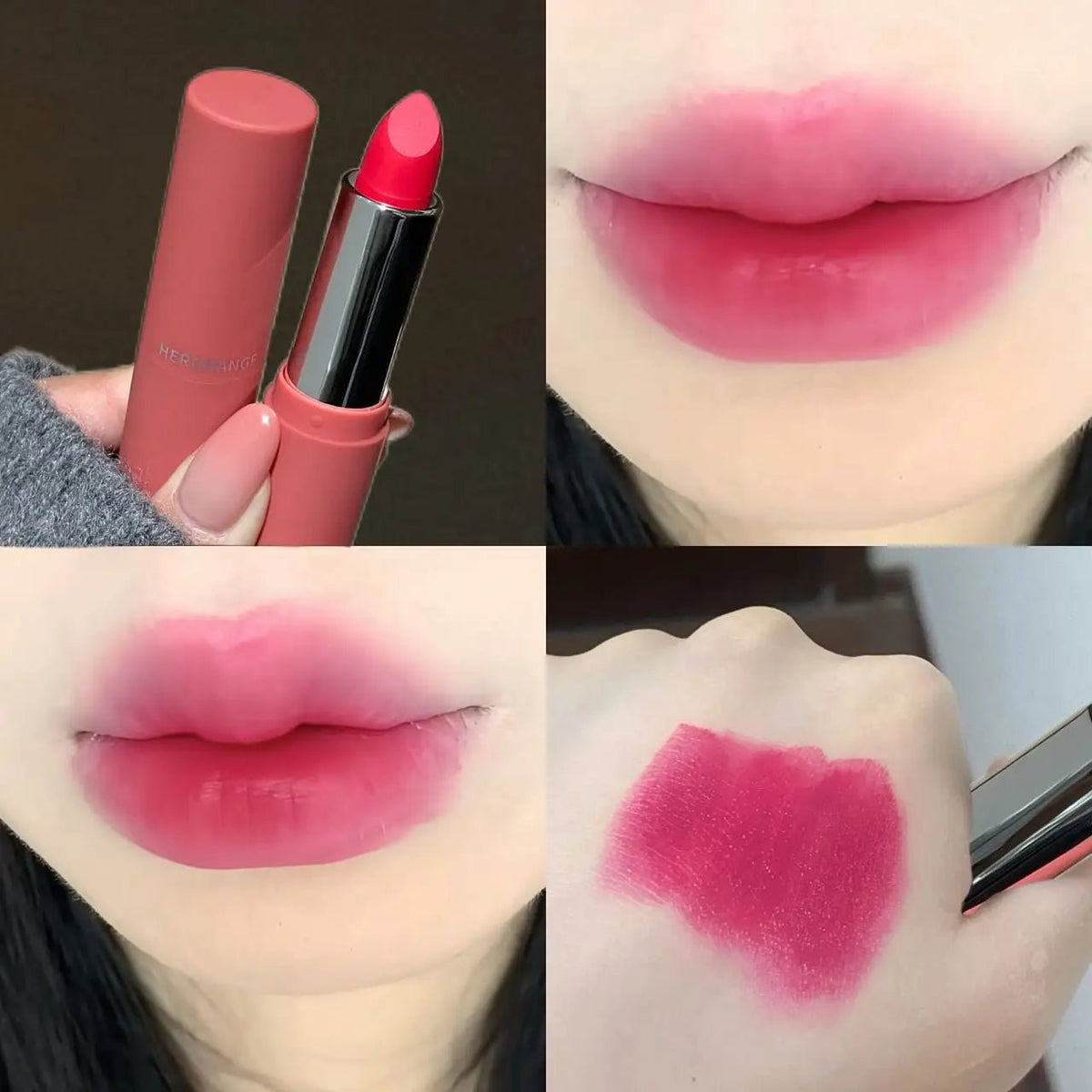 Herorange Sheer Matte Lipstick – Soft, Non-Drying, Transfer-Proof Long-Lasting Formula in Natural Tones for All Skin Tones - sensationmarketsensationmarket200001176:200006157#04Herorange Sheer Matte Lipstick – Soft, Non-Drying, Transfer-Proof Long-Lasting Formula in Natural Tones for All Skin Tones04