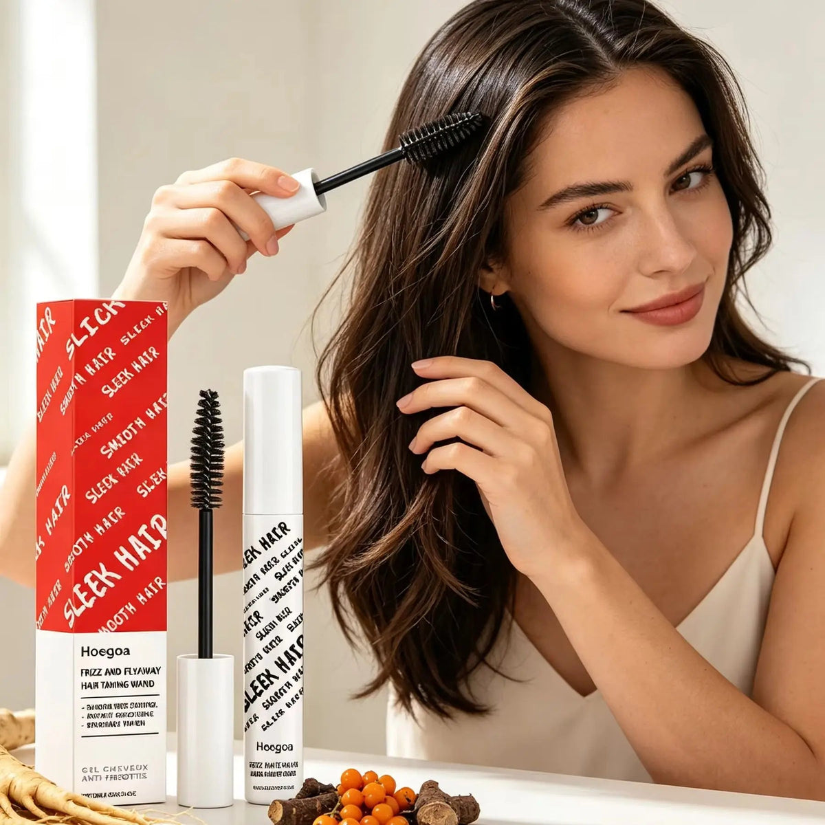Hoegoa Flyaway Hair Taming Wand – Anti-Frizz Styling Cream Stick for Smooth Hair Finishing & Broken Hair Control - sensationmarketsensationmarket43:4#10ml BoxedHoegoa Flyaway Hair Taming Wand – Anti-Frizz Styling Cream Stick for Smooth Hair Finishing & Broken Hair Control10ml Boxed