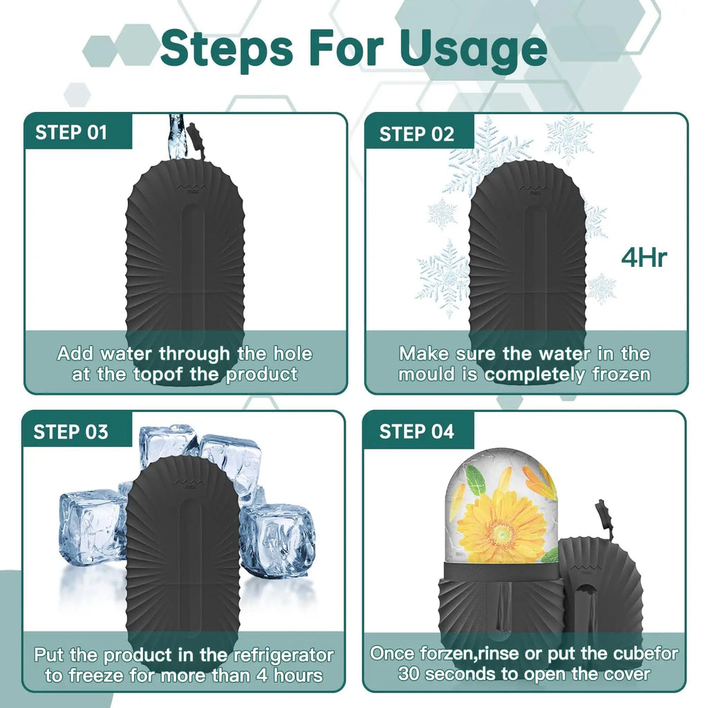 Ice Face Roller & Gua Sha Facial Tool Set – Face Massage Roller for Skin Lifting, Contouring & Depuffing Skincare Routine - sensationmarketsensationmarket14:350850#3pcs set-BlackIce Face Roller & Gua Sha Facial Tool Set – Face Massage Roller for Skin Lifting, Contouring & Depuffing Skincare Routine3pcs set-Black