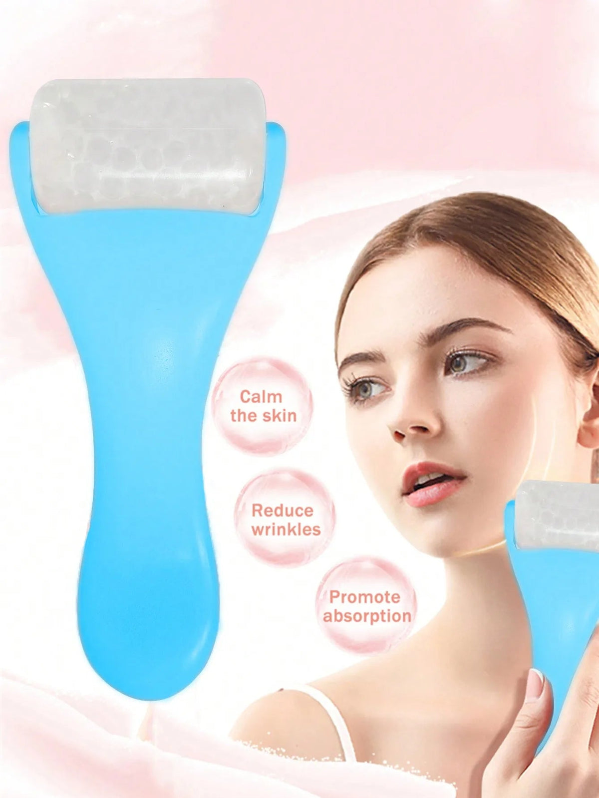 Ice Face Roller Massager – Handheld Facial Lifting & Body Rolling Massager for Wrinkle Reduction & Skin Care - sensationmarketsensationmarket14:173#blueIce Face Roller Massager – Handheld Facial Lifting & Body Rolling Massager for Wrinkle Reduction & Skin Careblue