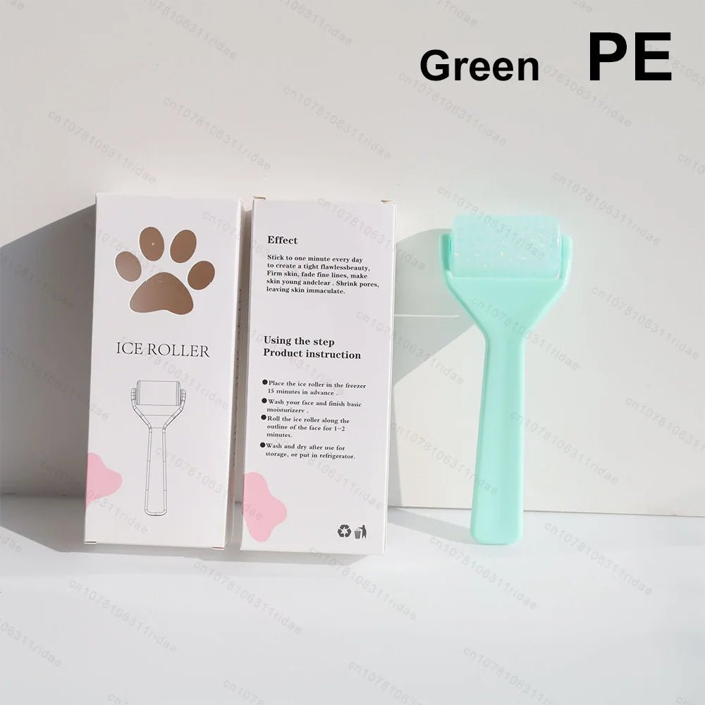 Ice Roller Face Massager & Facial Ice Cube Mold – Gua Sha Lifting, Skin Tightening & Eye Massage Cold Therapy Tool - sensationmarketsensationmarket14:10#GIce Roller Face Massager & Facial Ice Cube Mold – Gua Sha Lifting, Skin Tightening & Eye Massage Cold Therapy ToolG