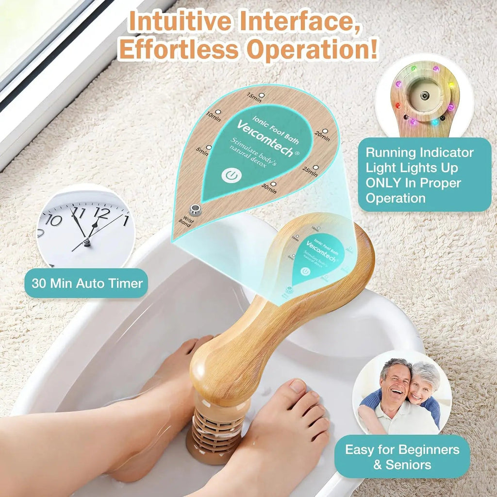 Ionic Foot Bath Detox Machine with 3 Sea Salts – Complete Home Ionic Cleansing & Full Body Detox Spa Kit - sensationmarketsensationmarket200007763:201336106;400079803:1983475201Ionic Foot Bath Detox Machine with 3 Sea Salts – Complete Home Ionic Cleansing & Full Body Detox Spa Kit100V-127V US PlugUnited States