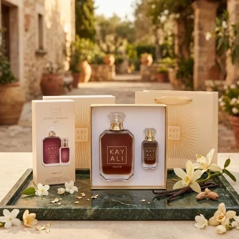 KAYALI Vanilla Eau de Parfum Gift Set – 100ml + 10ml Long-Lasting Sweet Luxury Unisex Fragrance Collection - sensationmarketsensationmarket14:496#35-100ml Plus 10mlKAYALI Vanilla Eau de Parfum Gift Set – 100ml + 10ml Long-Lasting Sweet Luxury Unisex Fragrance Collection35-100ml Plus 10ml