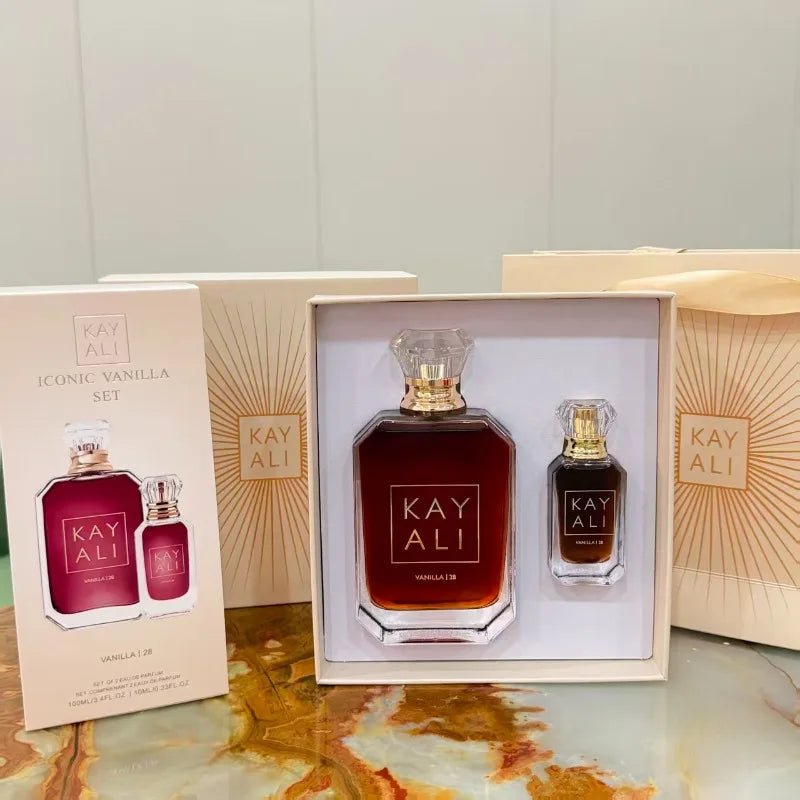 KAYALI Vanilla Eau de Parfum Gift Set – 100ml + 10ml Long-Lasting Sweet Luxury Unisex Fragrance Collection - sensationmarketsensationmarket14:200211869#28-100ml Plus 10mlKAYALI Vanilla Eau de Parfum Gift Set – 100ml + 10ml Long-Lasting Sweet Luxury Unisex Fragrance Collection28-100ml Plus 10ml