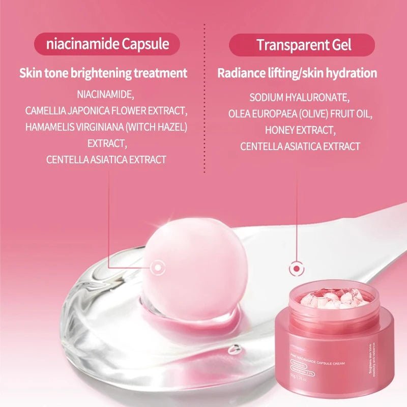 Korean Pink Collagen PDRN Capsule Cream with Niacinamide – Lightweight Non-Greasy Face Moisturizer for Uneven Skin Tone & Radiant Glow - sensationmarketsensationmarket200000581:200008193#Buy 2 get 1 FreeKorean Pink Collagen PDRN Capsule Cream with Niacinamide – Lightweight Non-Greasy Face Moisturizer for Uneven Skin Tone & Radiant GlowBuy 2 get 1 Free