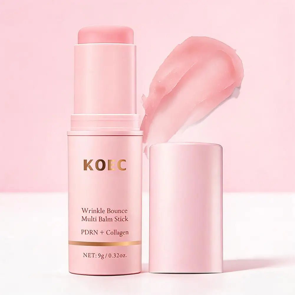 Korean Pink PDRN Collagen Bounce Multi Balm Stick – Hydrating, Anti-Wrinkle & Multi-Functional Skincare & Makeup Moisturizer Stick - sensationmarketsensationmarket14:200021498#pinkKorean Pink PDRN Collagen Bounce Multi Balm Stick – Hydrating, Anti-Wrinkle & Multi-Functional Skincare & Makeup Moisturizer Stickpink