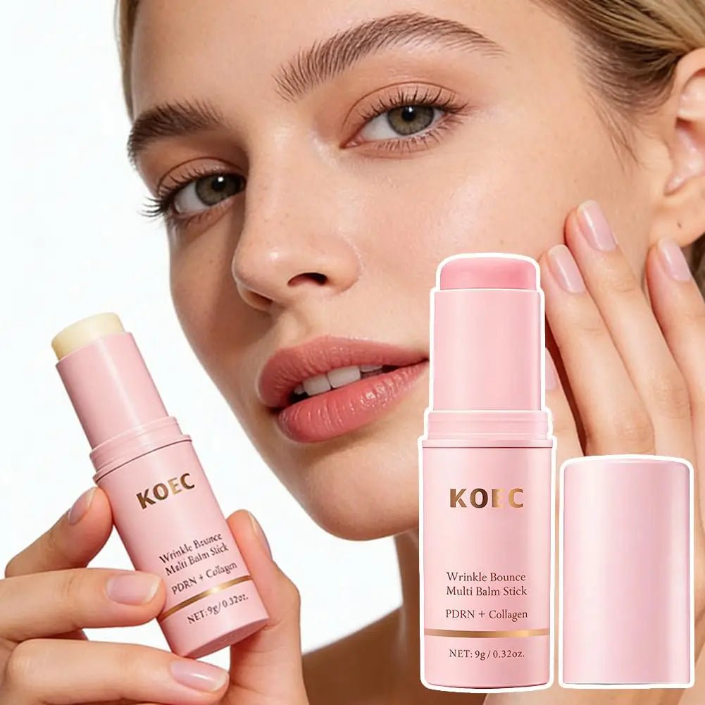 Korean Pink PDRN Collagen Bounce Multi Balm Stick – Hydrating, Anti-Wrinkle & Multi-Functional Skincare & Makeup Moisturizer Stick - sensationmarketsensationmarket14:200021498#pinkKorean Pink PDRN Collagen Bounce Multi Balm Stick – Hydrating, Anti-Wrinkle & Multi-Functional Skincare & Makeup Moisturizer Stickpink