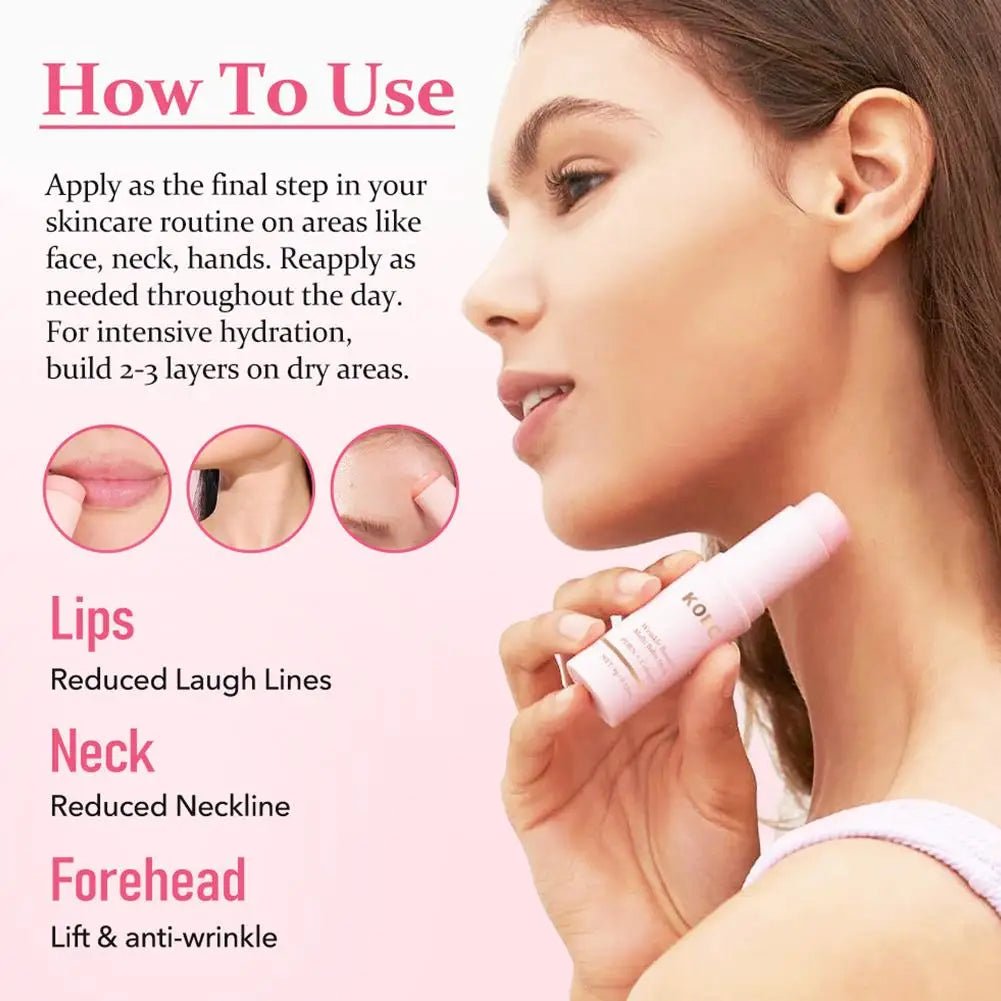 Korean Pink PDRN Collagen Bounce Multi Balm Stick – Hydrating, Anti-Wrinkle & Multi-Functional Skincare & Makeup Moisturizer Stick - sensationmarketsensationmarket14:200021498#pinkKorean Pink PDRN Collagen Bounce Multi Balm Stick – Hydrating, Anti-Wrinkle & Multi-Functional Skincare & Makeup Moisturizer Stickpink