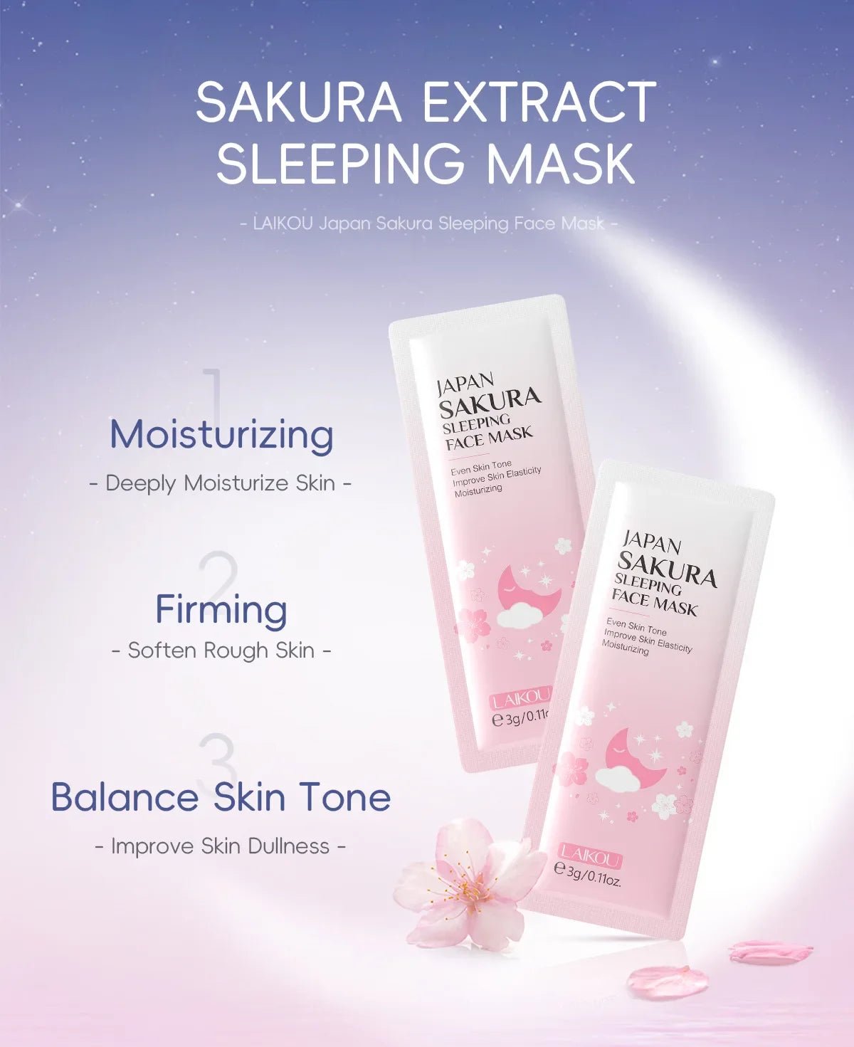 LAIKOU 7-Piece Sleeping Face Mask Set – Snail, Matcha, Seaweed, Sakura & Centella Night Masks for Moisturising & Skin Repair - sensationmarketsensationmarket14:201452310#mixedLAIKOU 7-Piece Sleeping Face Mask Set – Snail, Matcha, Seaweed, Sakura & Centella Night Masks for Moisturising & Skin Repairmixed