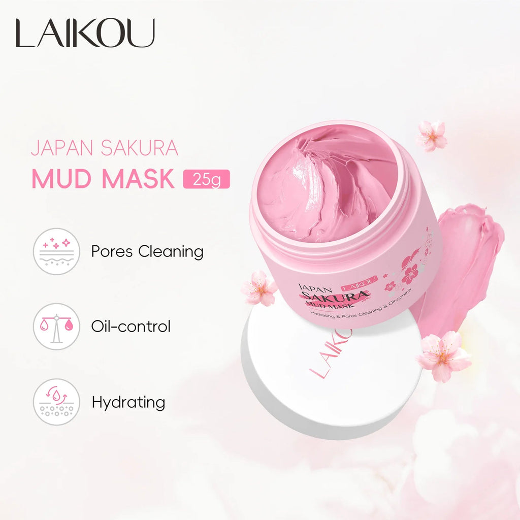 LAIKOU Longjing Matcha Mud Mask – Blackhead Removal, Oil Control & Deep Cleansing Clay Mask with Refreshing Hydration - sensationmarketsensationmarket14:29#sakuraLAIKOU Longjing Matcha Mud Mask – Blackhead Removal, Oil Control & Deep Cleansing Clay Mask with Refreshing Hydrationsakura