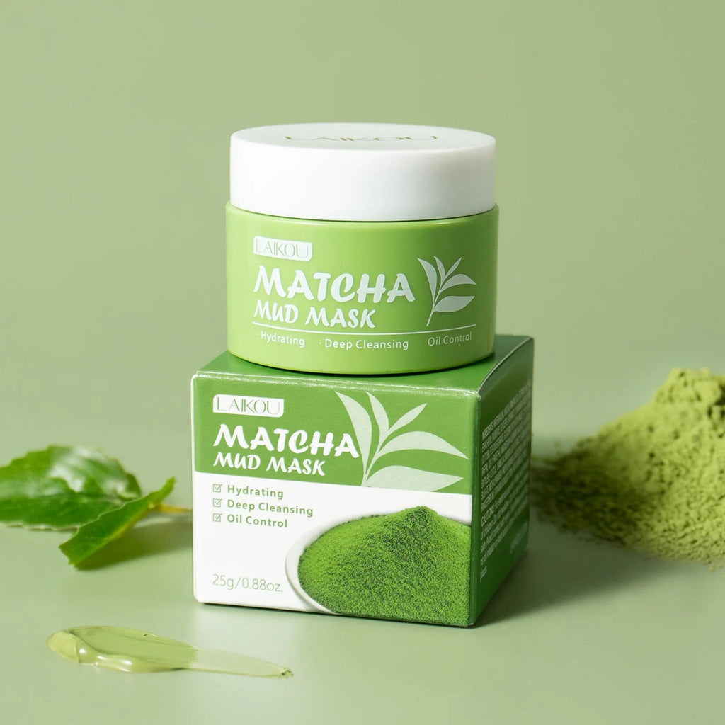 LAIKOU Longjing Matcha Mud Mask – Blackhead Removal, Oil Control & Deep Cleansing Clay Mask with Refreshing Hydration - sensationmarketsensationmarket14:29#sakuraLAIKOU Longjing Matcha Mud Mask – Blackhead Removal, Oil Control & Deep Cleansing Clay Mask with Refreshing Hydrationsakura