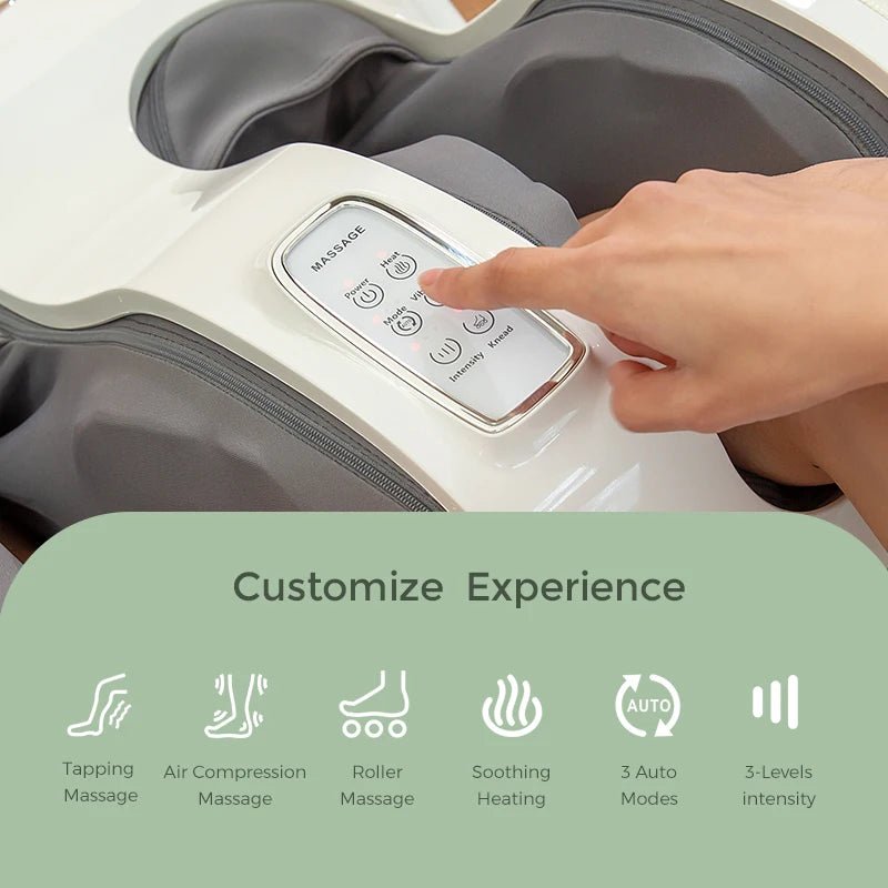 MARESE K16 Electric Calf & Foot Massager – Vibration, Shiatsu, Air Compression, Heat & Rolling Kneading | Complete Leg Beauty Massage Machine - sensationmarketsensationmarket14:200002130#K16;200007763:201336100MARESE K16 Electric Calf & Foot Massager – Vibration, Shiatsu, Air Compression, Heat & Rolling Kneading | Complete Leg Beauty Massage MachineChina MainlandK16