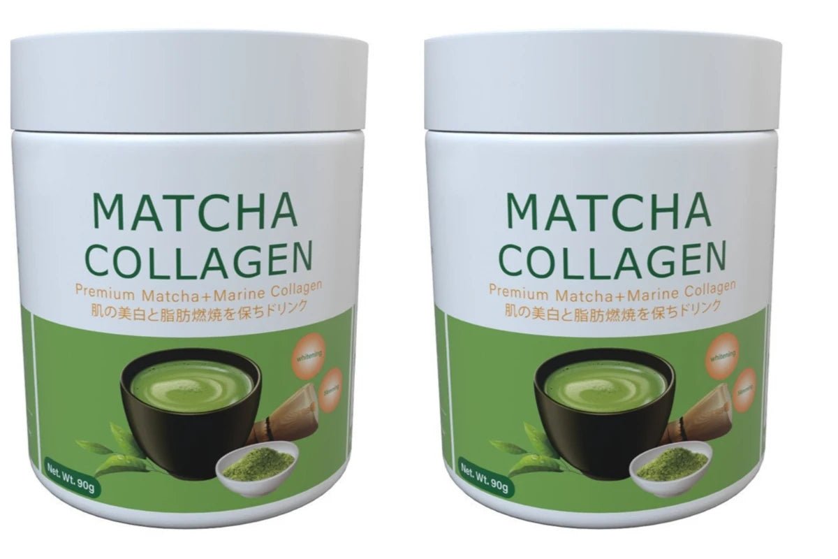 Matcha Collagen Powder – Marine Collagen & Green Tea Beauty Wellness Drink Mix for Hair, Skin & Nails (90g) - sensationmarketsensationmarket200076261:200095980#180 g(Pack of 2)Matcha Collagen Powder – Marine Collagen & Green Tea Beauty Wellness Drink Mix for Hair, Skin & Nails (90g)180 g(Pack of 2)
