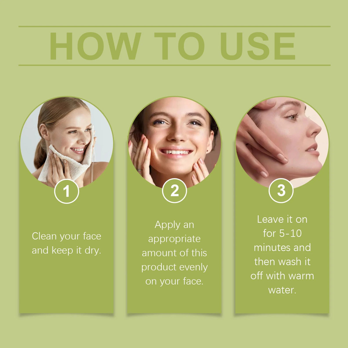 Matcha Green Tea Clay Facial Mud Mask – Camellia Sinensis Extract for Deep Cleansing, Pore Refining, Oil Control & Smooth Skin - sensationmarketsensationmarket14:-3;200007763:201336106Matcha Green Tea Clay Facial Mud Mask – Camellia Sinensis Extract for Deep Cleansing, Pore Refining, Oil Control & Smooth SkinUnited States3x50g
