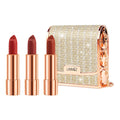 Matte Lipstick Gift Set – 3 Shades x 3.5g with Silver Chain Shining Bag | Waterproof, Non-Transfer Long-Lasting Red Lip Makeup - sensationmarketsensationmarket200001176:10#multipack;491:56964930Matte Lipstick Gift Set – 3 Shades x 3.5g with Silver Chain Shining Bag | Waterproof, Non-Transfer Long-Lasting Red Lip MakeupOption 1multipack