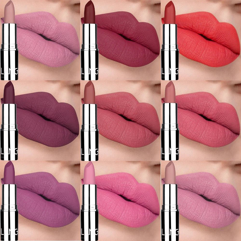Matte Velvet Lipstick – 8 Sexy Shades | Waterproof, Non-Transfer, Long-Lasting & Moisturizing Solid Lip Color - sensationmarketsensationmarket200001176:200006154#08Matte Velvet Lipstick – 8 Sexy Shades | Waterproof, Non-Transfer, Long-Lasting & Moisturizing Solid Lip Color08
