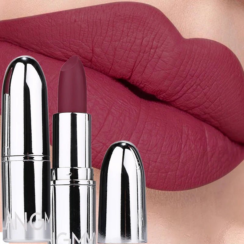 Matte Velvet Lipstick – 8 Sexy Shades | Waterproof, Non-Transfer, Long-Lasting & Moisturizing Solid Lip Color - sensationmarketsensationmarket200001176:200006154#08Matte Velvet Lipstick – 8 Sexy Shades | Waterproof, Non-Transfer, Long-Lasting & Moisturizing Solid Lip Color08