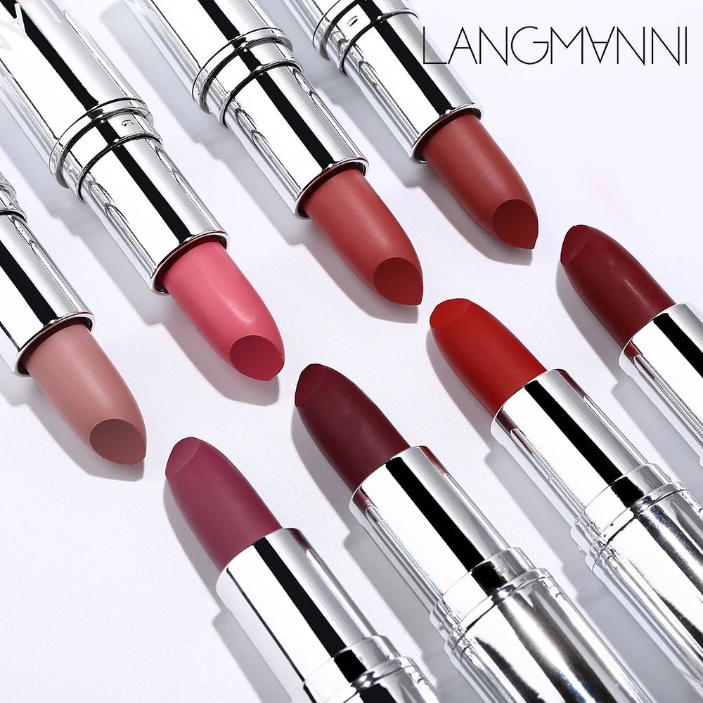 Matte Velvet Lipstick – 8 Sexy Shades | Waterproof, Non-Transfer, Long-Lasting & Moisturizing Solid Lip Color - sensationmarketsensationmarket200001176:200006154#08Matte Velvet Lipstick – 8 Sexy Shades | Waterproof, Non-Transfer, Long-Lasting & Moisturizing Solid Lip Color08
