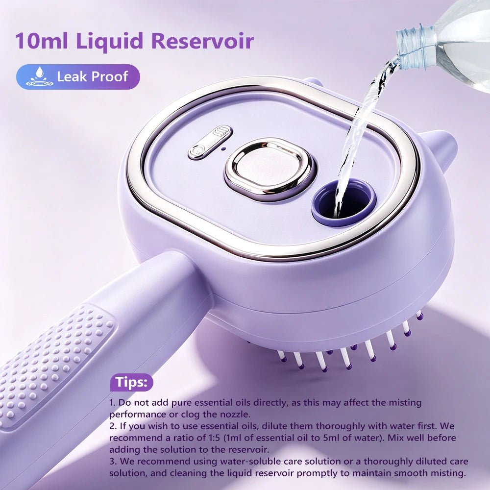 Mist Spray Steam Hair Brush & Scalp Massager Comb – Rechargeable Anti-Static Detangling Comb for Dry & Frizzy Hair - sensationmarketsensationmarket14:496#1PCS;400079803:23313063559Mist Spray Steam Hair Brush & Scalp Massager Comb – Rechargeable Anti-Static Detangling Comb for Dry & Frizzy HairUSB Type-C1PCS