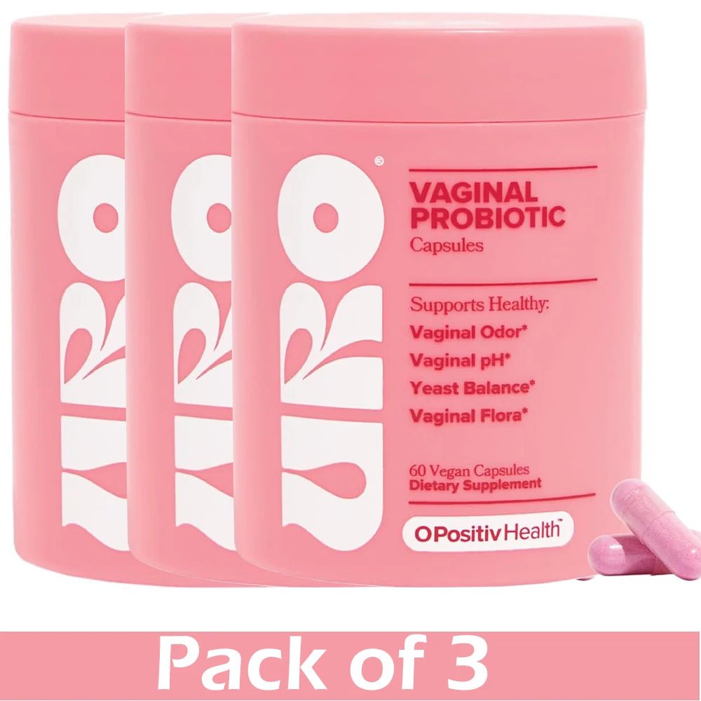 O Positiv Vaginal Probiotic for Women – 60 Vegan Capsules for pH Balance, Odor Control & Healthy Flora - sensationmarketsensationmarket200076261:200138404#Pack of 3O Positiv Vaginal Probiotic for Women – 60 Vegan Capsules for pH Balance, Odor Control & Healthy FloraPack of 3